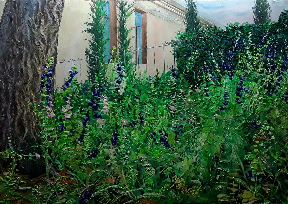 Работы гуашью на ватмане 30×40 см.