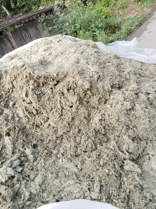 Минвата  в мешках