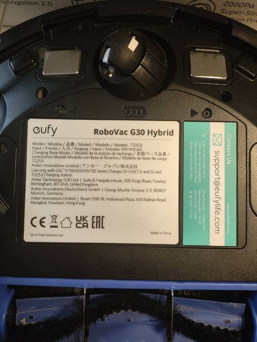 Прахосмукачка робот RoboVac G30 Hybrid