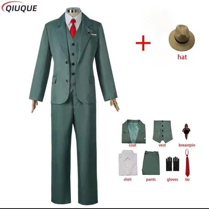 Косплей, костюм за Хелоуин Loid Forger Cosplay Spy Family