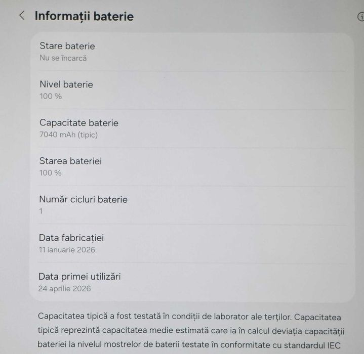 Samsung Tab A11+, 128GB, 6GB RAM, 5G, factura si garantie