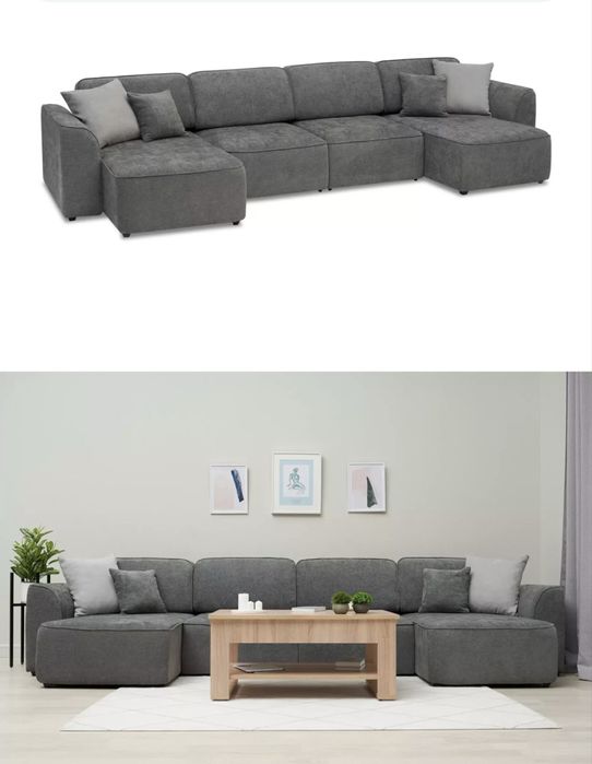 Продаю шикарный диван со столиком трансформером.