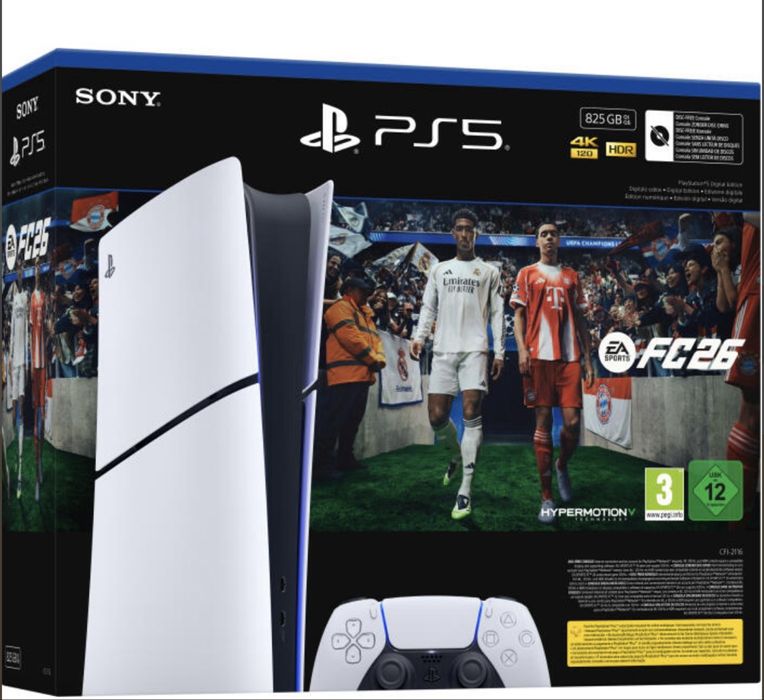 Ps5 NOU+ FC26 garantie 2 ani