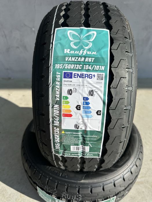 Нови гуми за платформа RAUFFAN VANZAR R6T 195/50R13C 104/101N 1955013C