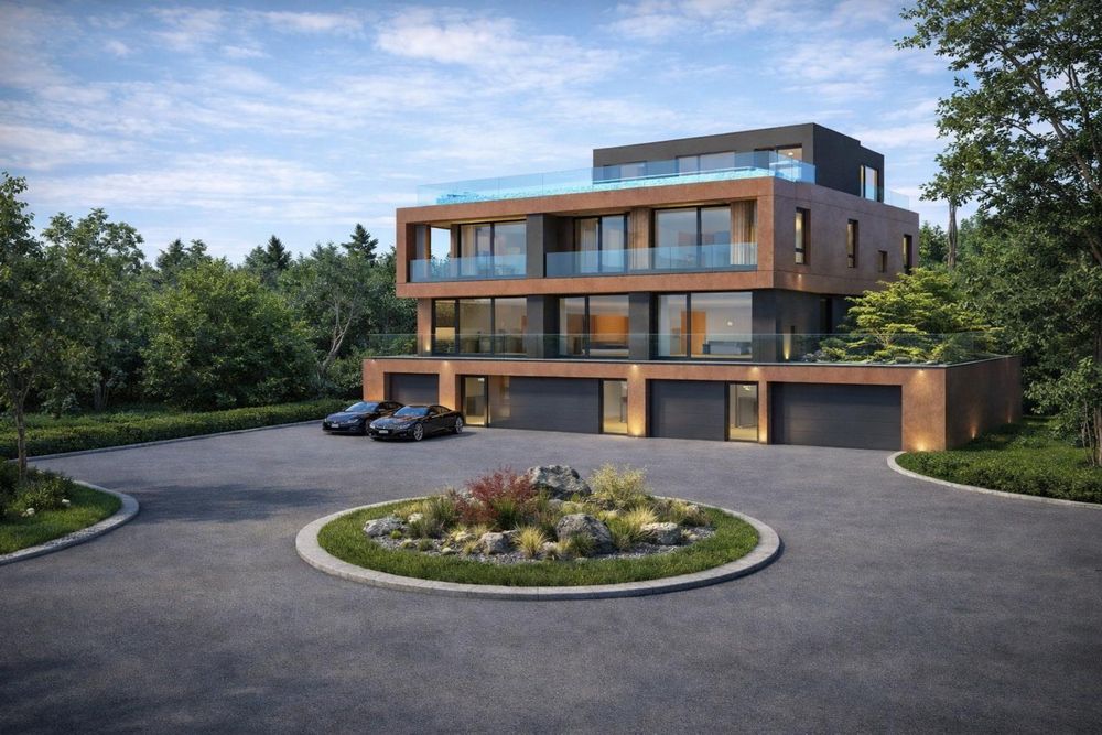 Vand teren autorizat 2 case cu panorama si piscina cluj