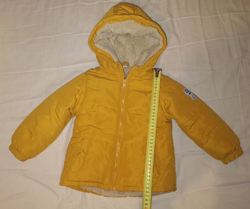 Geaca îmblănită SO CUTE, pentru copii, măr. 92, pentru 2-3 ani