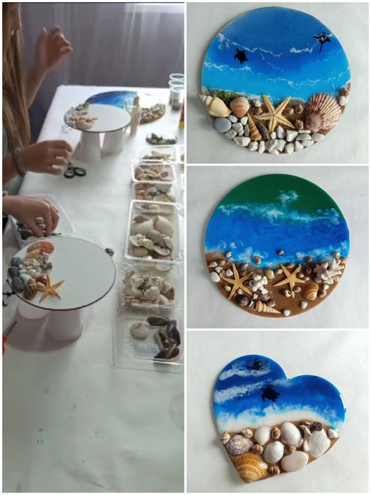 Мастер-класс Картина из эпоксидной смолы