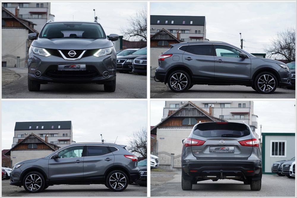 Nissan Qashqai 2015 1.6 Diesel  4x4 Tekna / Garantie 2 Ani motor cutie complet / Transport la domicliu / Rate doar cu buletinul / Revizie Ulei filtre
