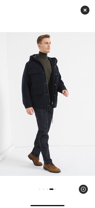 Palton,haina amestec lana,Armani Exchange,marime M-L