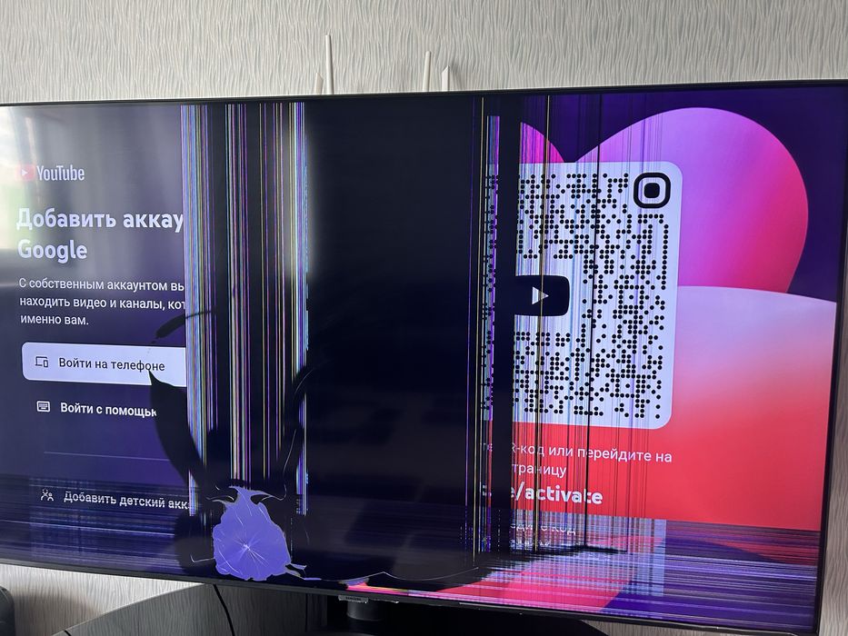 Продам два телевизора на запчасти