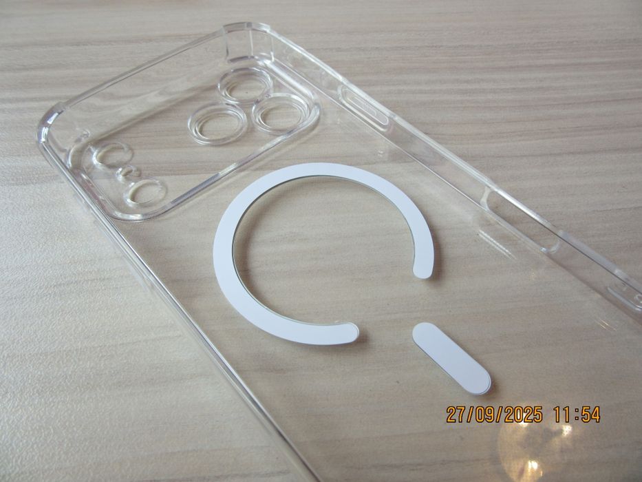 Apple iPhone 17 /Pro/Max/Air/ Удароустойчив MagSafe силиконов кейс