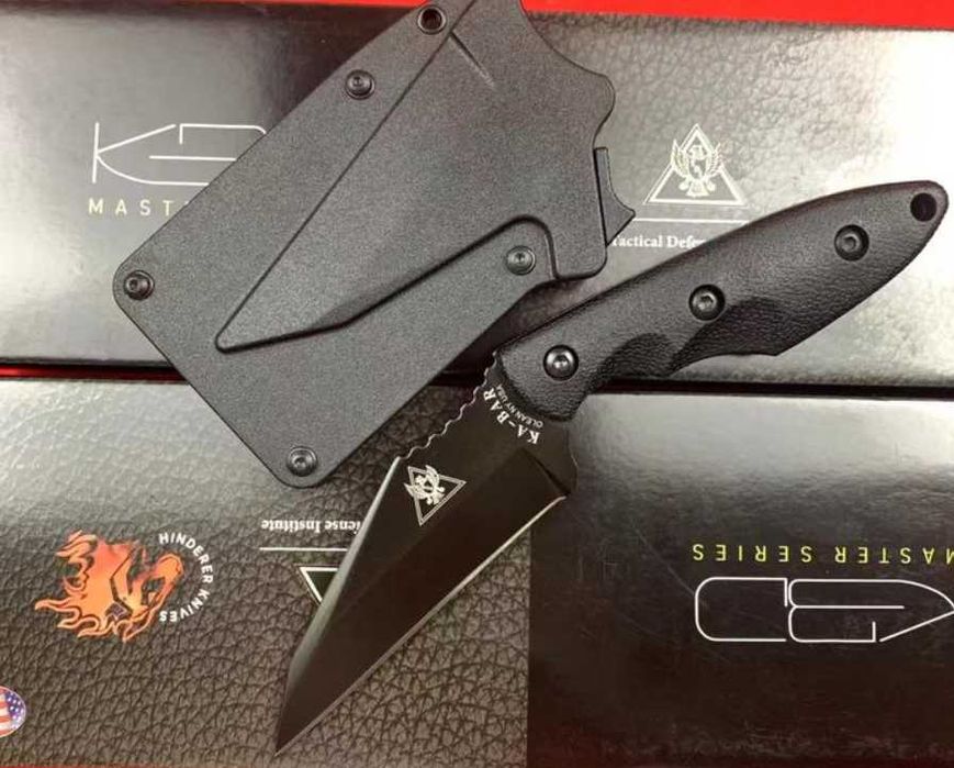 Cuțit Ka-Bar TDI Law Enforcement mare & mic si Ka-Bar Hell Fire