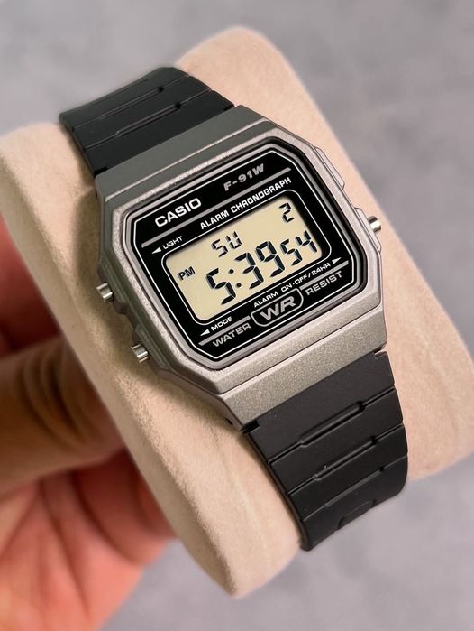 Casio Vintage F-91W - Легендарный, Оригинал, 1 год гарантия