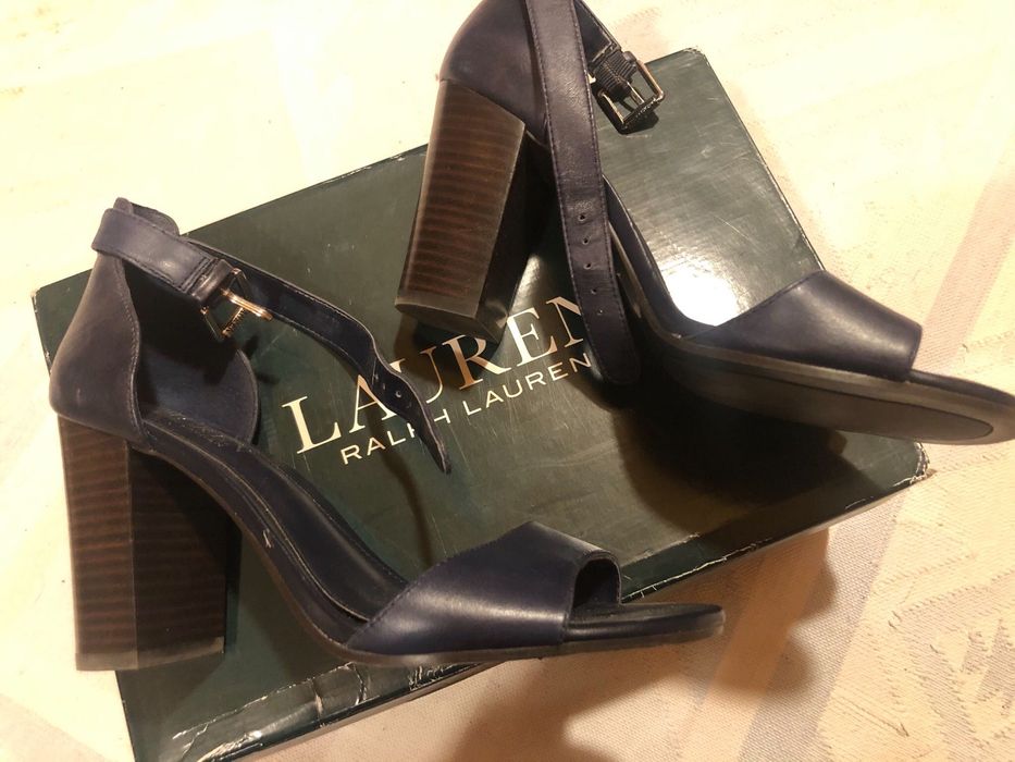 Sandale toc Polo Ralph Lauren piele 37