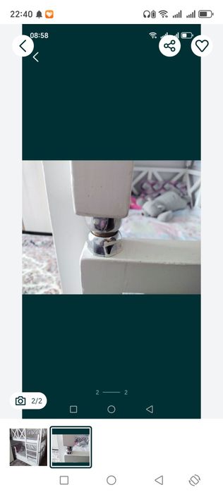 Продам б /у двухярусный кровать