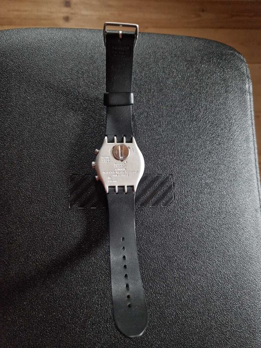 Swatch IRONY Chronograph "Straight Edge"