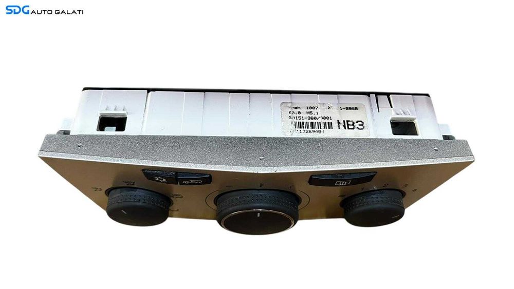 Panou Modul Unitate Comanda AC Aer Conditionat Clima Climatic Opel Astra H 2004 - 2010 Cod 13269404 [LC0791]