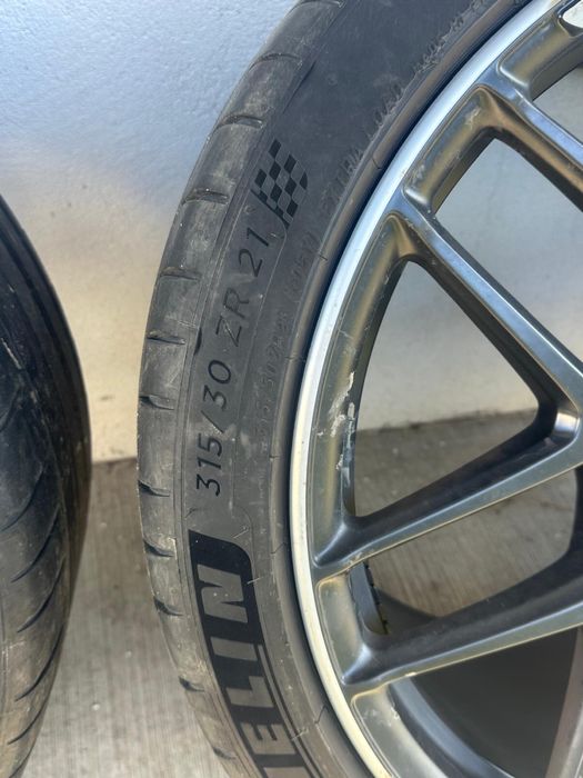 Jante originale Mercedes-AMG Multi-Spoke+Michelin Pilot Sport 4-ca noi