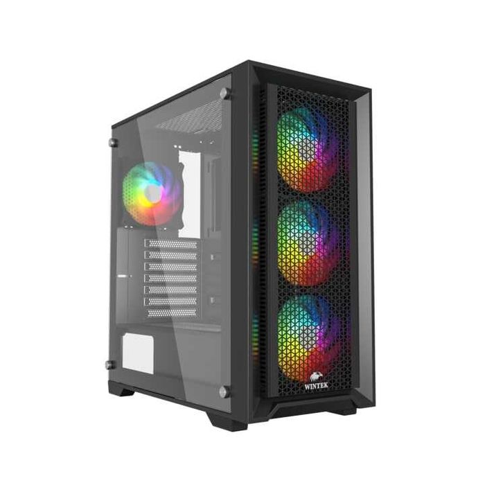 Корпус Wintek Andromeda Light i705 TG, Micro ATX, 4*12cm fRGB fan
