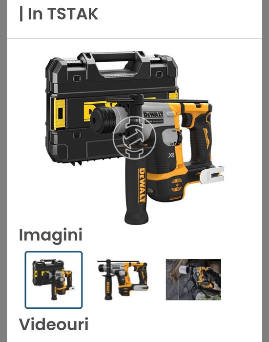 Cutie Valiza DEWALT pentru Rotopercutor