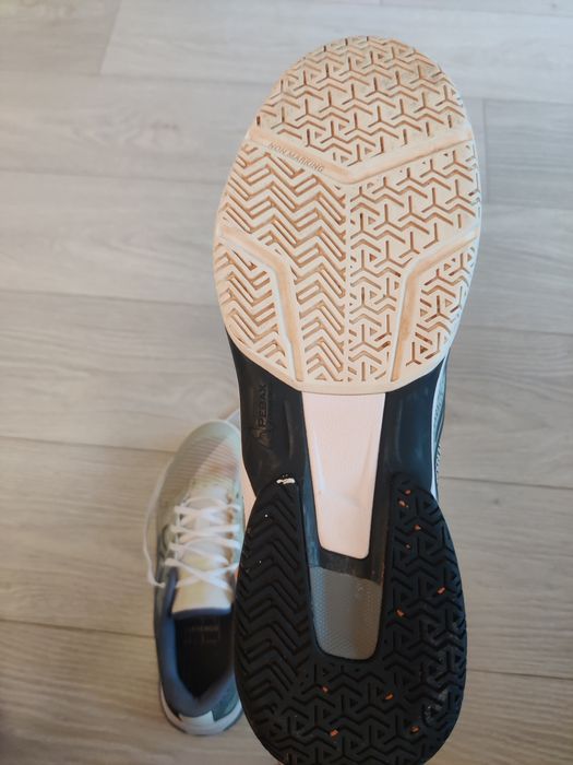 Adidasi de Tenis Artengo Fast Pro All Court, albi, barbati, marimea 43