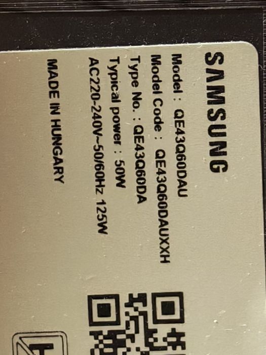 Smart TV 4K Samsung QE43Q60DAU Amanet Crangasi Lazar 55802