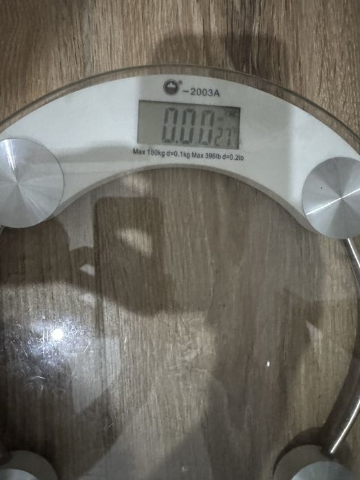 Весы напольные в нормальном состоянии