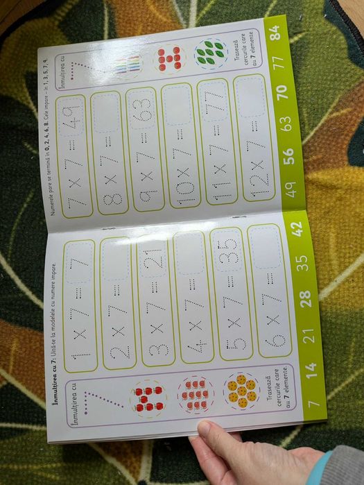 Tabla inmultirii - Scrie si sterge