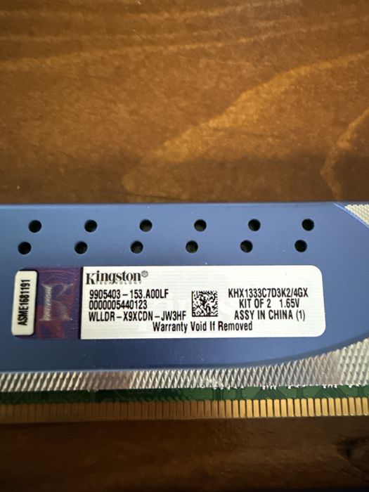Memorie RAM HyperX DDR3