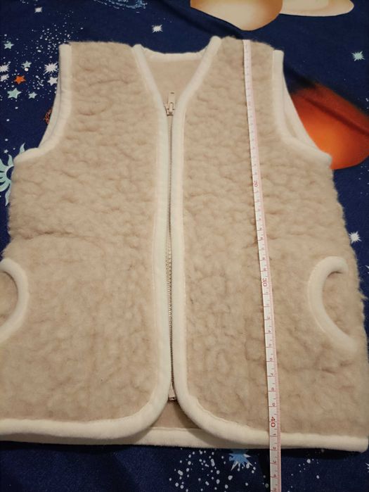 Vestă din lână pentru copii