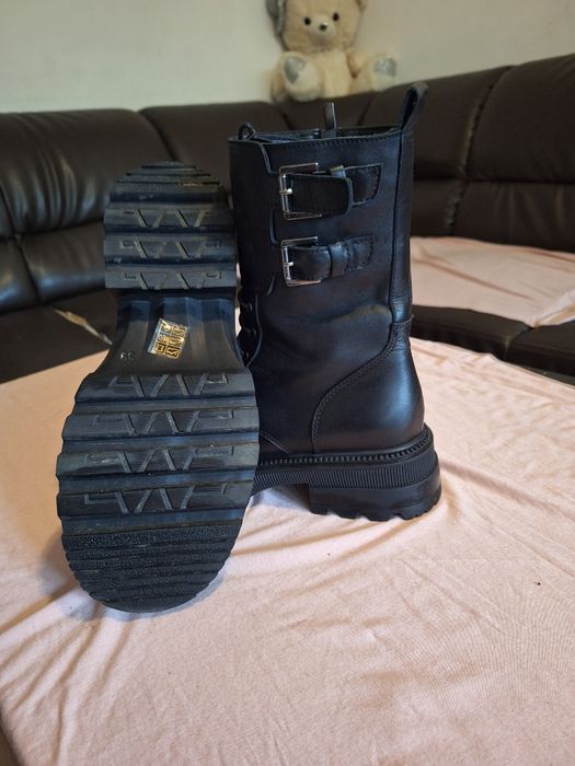 Боти естествена кожа