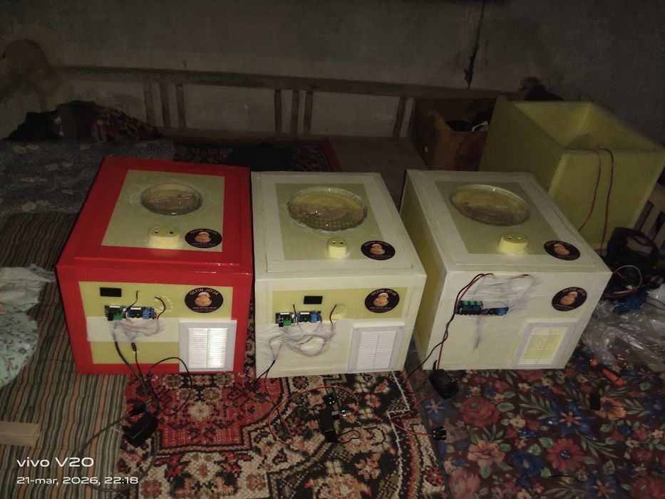 Inkubatorlar sotiladi zakazga yasab beriladi toʻliq avtomat