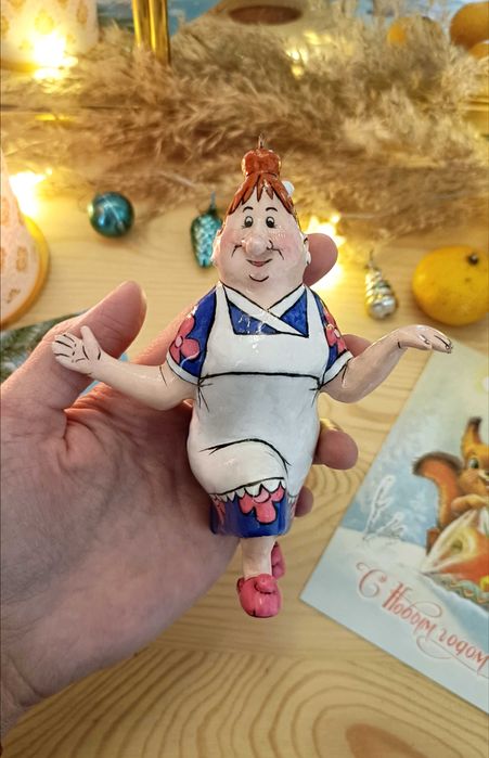 Ёлочные игрушки ручной работы