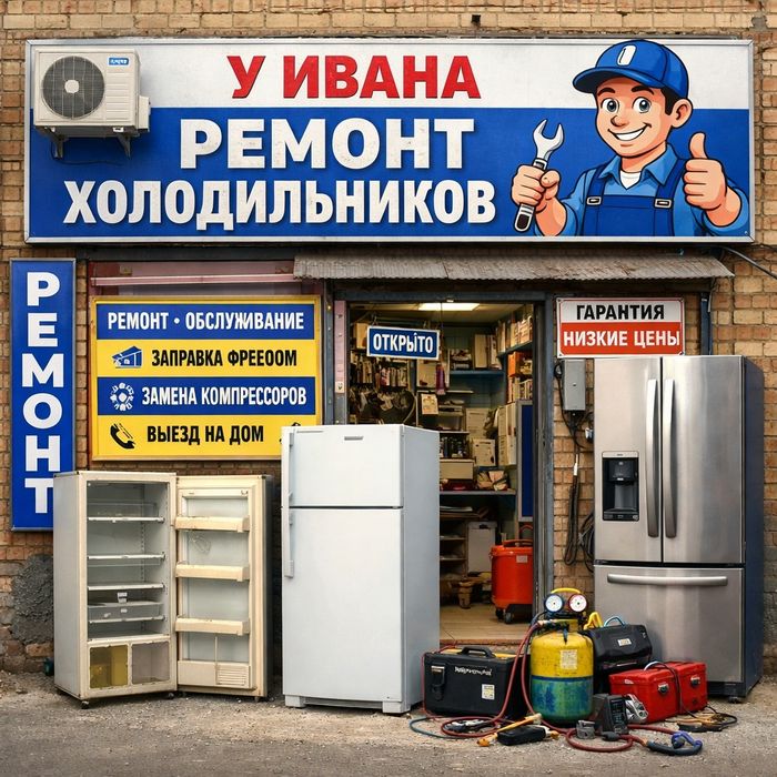 Ремонт холодильников