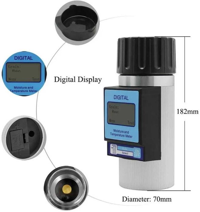 Влагомер Bai-Bala | Кофе, специи, какао, зёрна | 37 культур