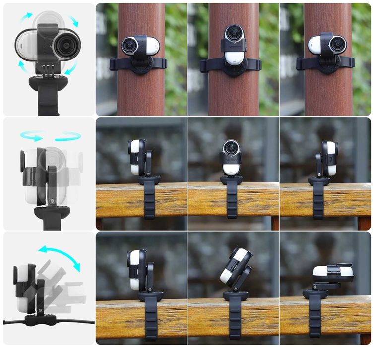Insta360 GO 3S (128GB) + полный комплект аксессуаров
