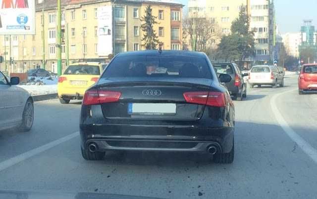 Difuzor Bara Spate Audi A6 C7 4G 2011-2015 – S-Line Nevopsit