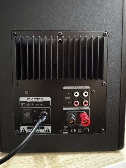 Monitoare studio Microlab Solo 6C - 100W