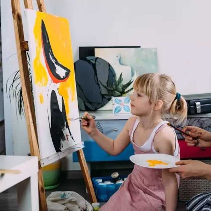 Set vopsele acrilice profesionale 12 culori x 100 ml culori vibrante