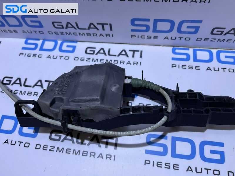 Suport Maner Interior cu Sufa Cablu Tija Broasca Incuietoare Usa Portiera Dreapta Spate BMW Seria 3 F30 F31 2011 - 2019 Cod 7332268 51227332268