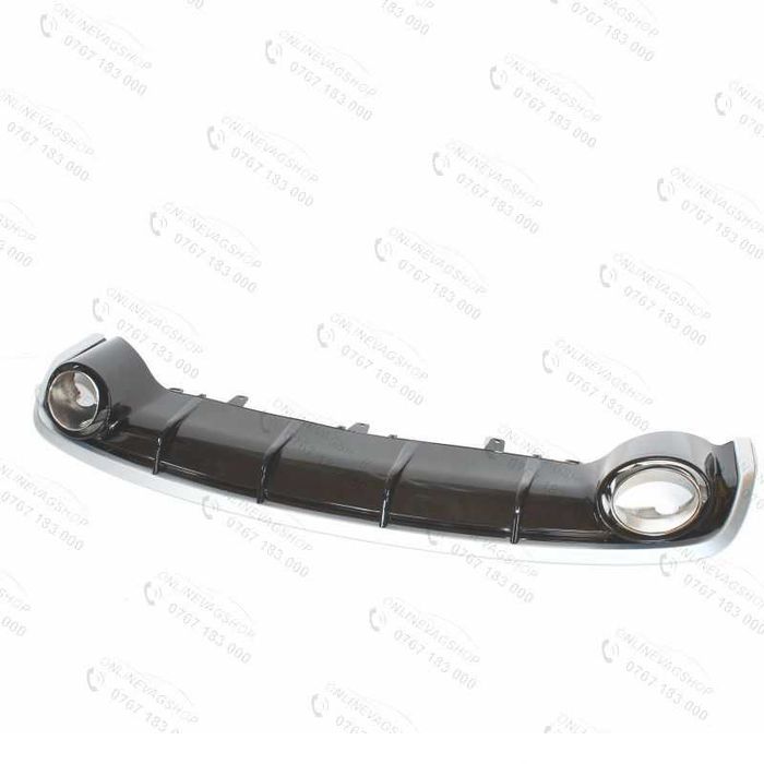 Difuzor bara spate cu tipsuri evacuare model RS6 Audi A6 C7 Facelift