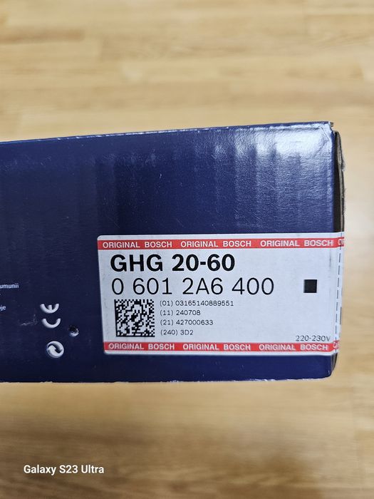 Suflantă profesională aer cald Bosch GHG 20-60, 2000W