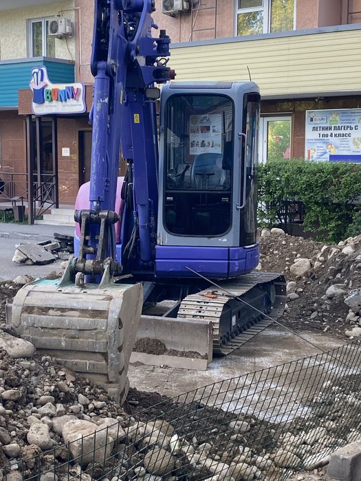 Услуги мини экскаватора, гидромолот, ямобур