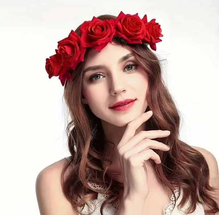 Bentita cu flori mari