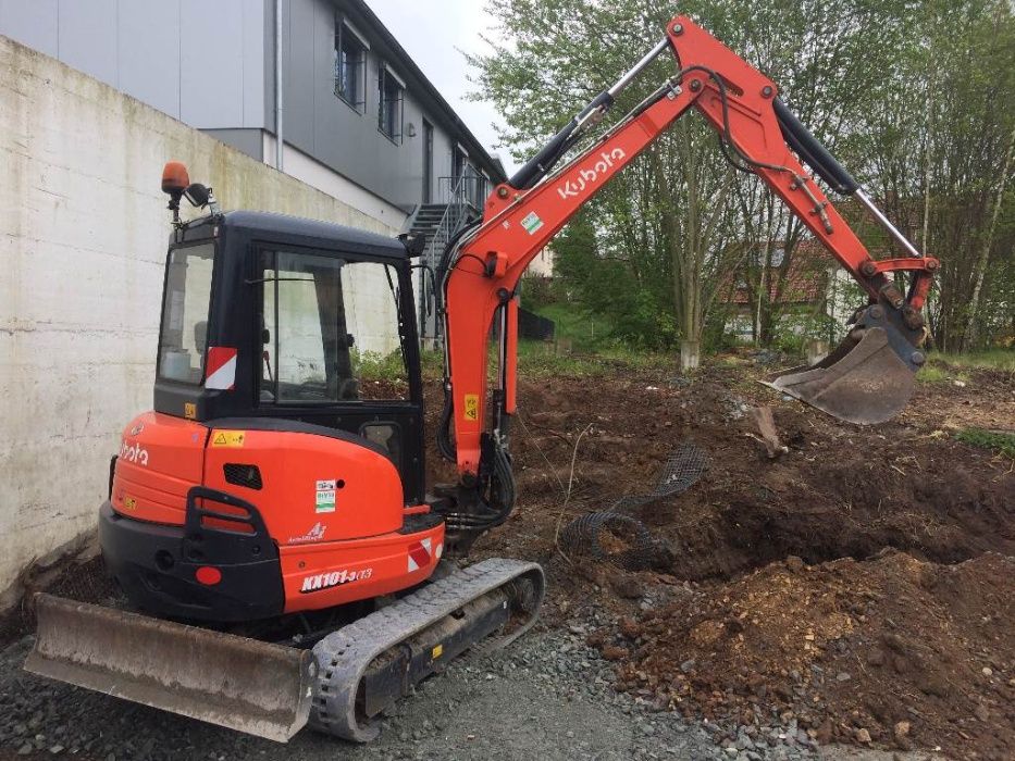 Услуги гидромолота, экскаватор, мини-экскаватор