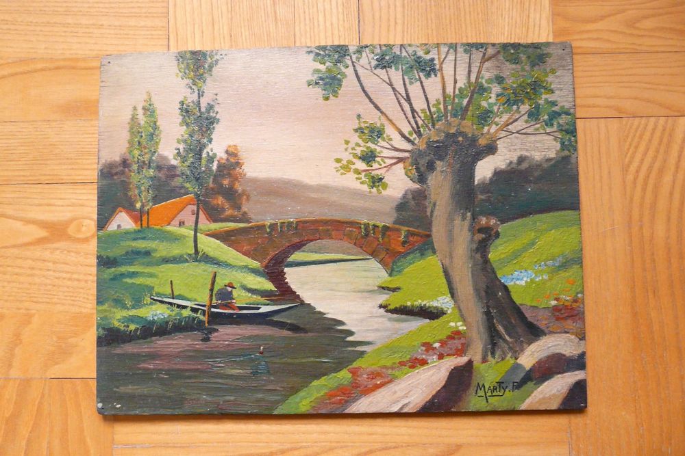 Красива картина маслени бои.