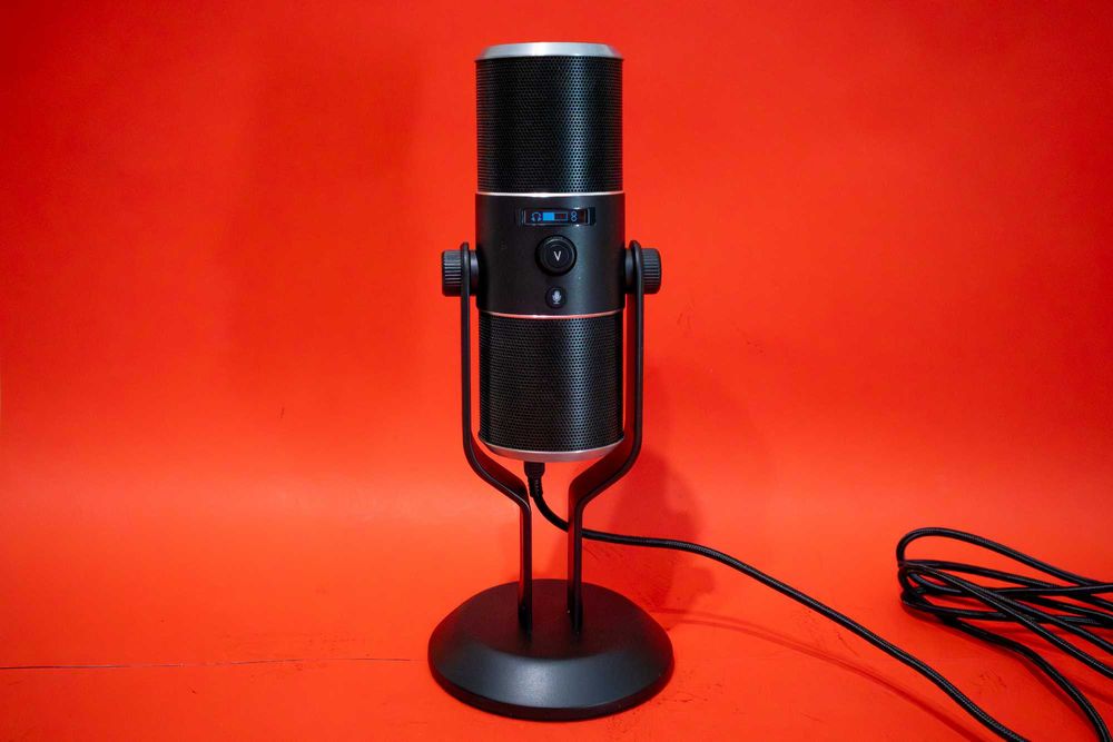 Razer Seiren Pro RZ05-0132 Silver Edition Студиен Микрофон XLR USB Гейминг Стрийминг