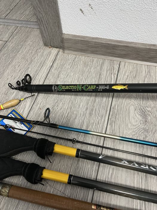 Bete de pescuit cu trusa completa