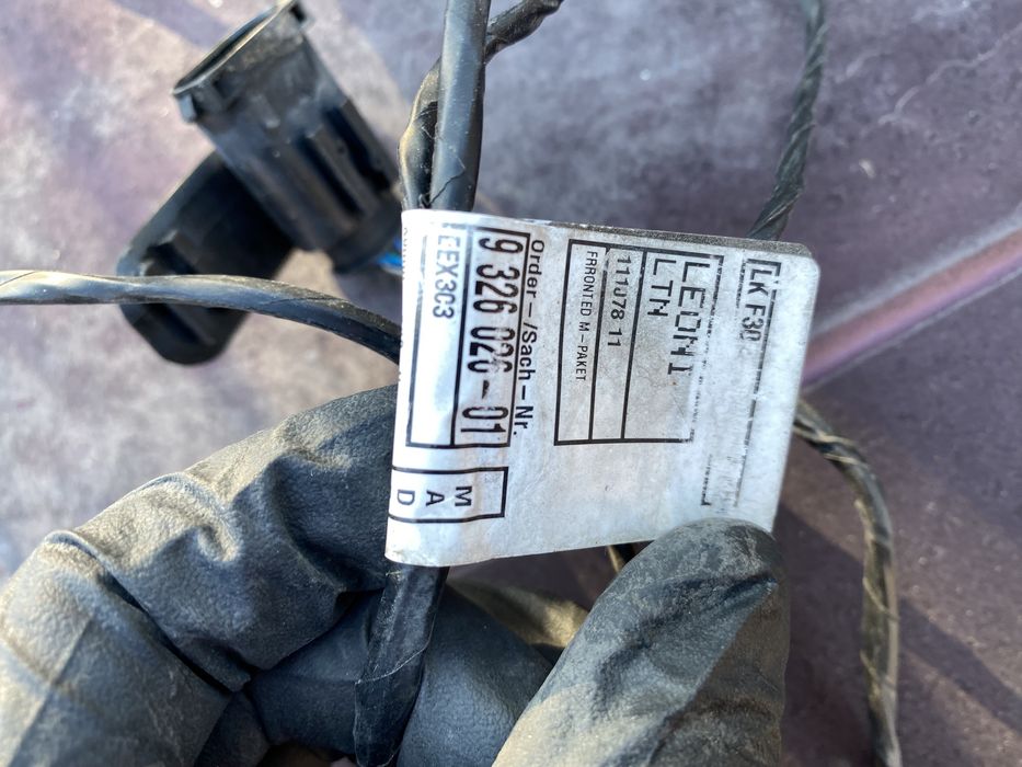 Instalatie pdc bara fata BMW Seria 1 F20 Seria 3 F30 Seria 4