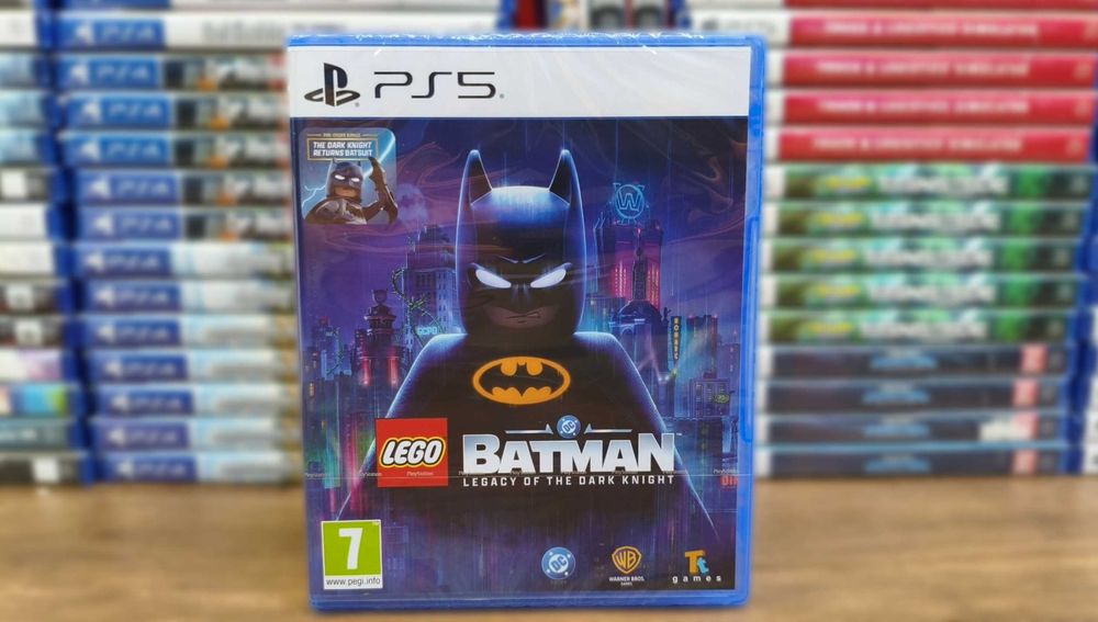 Новый Lego Batman: Legacy of the Dark Knight PS5/ Бэтмен Пс5 На Двоих